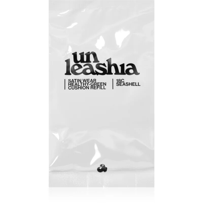 Unleashia Satin Wear Healthy Green Cushion Refill dlouhotrvající make-up v houbičce – náhradní náplň odstín 18C Seashell 15 g