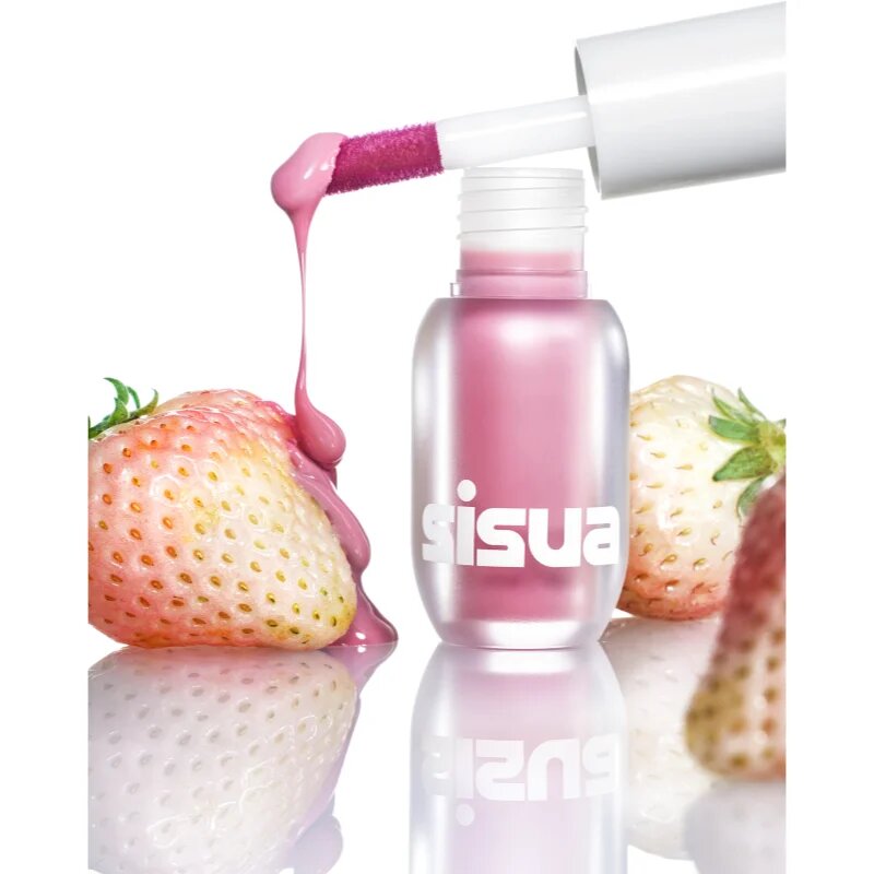 Unleashia Sisua Berry Shot Lip Tint hydratační lesk na rty odstín No.1 White Berry 3.8 g