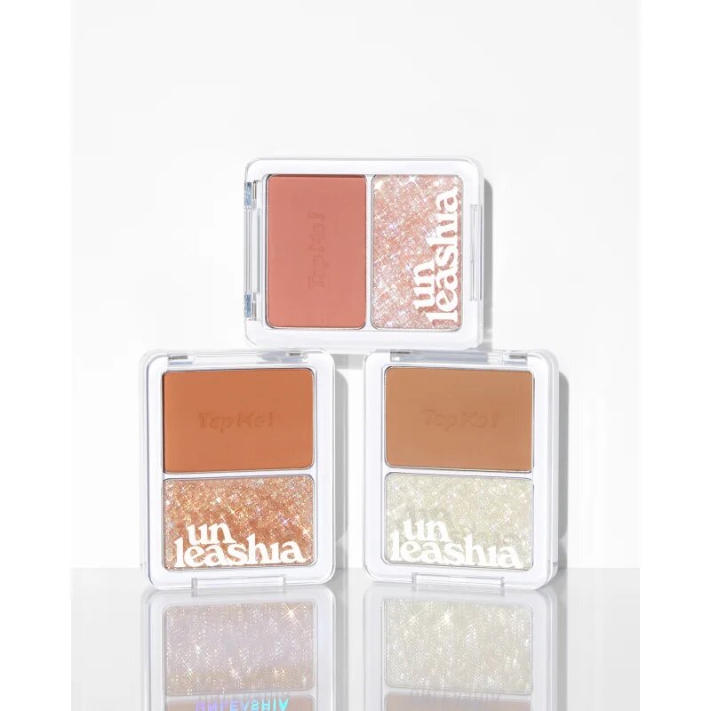 Unleashia Tap Me Palette Duo paletka očních stínů odstín NO.2 Groovy 8.4 g