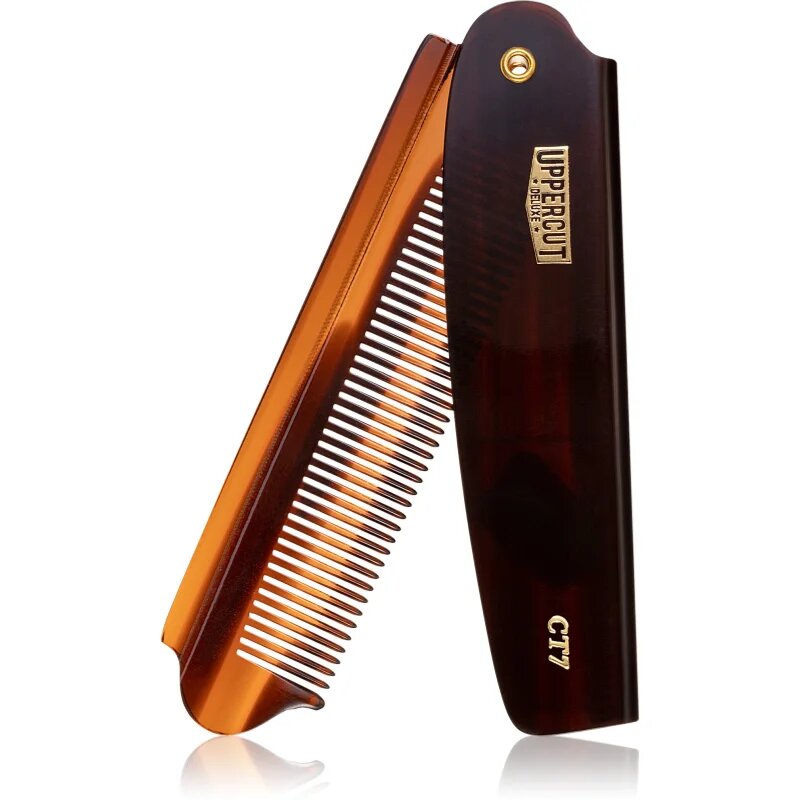 Uppercut Deluxe Flip Comb Tortoise CT7 hřeben na vlasy 1 ks