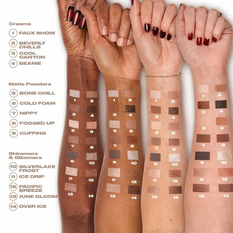 Urban Decay Naked Shaped paletka očních stínů odstín Cool 160.6 g