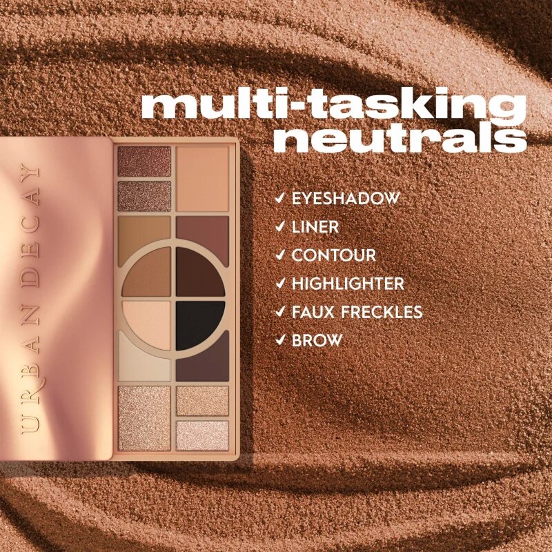 Urban Decay Naked Shaped paletka očních stínů odstín Warm 160.6 g