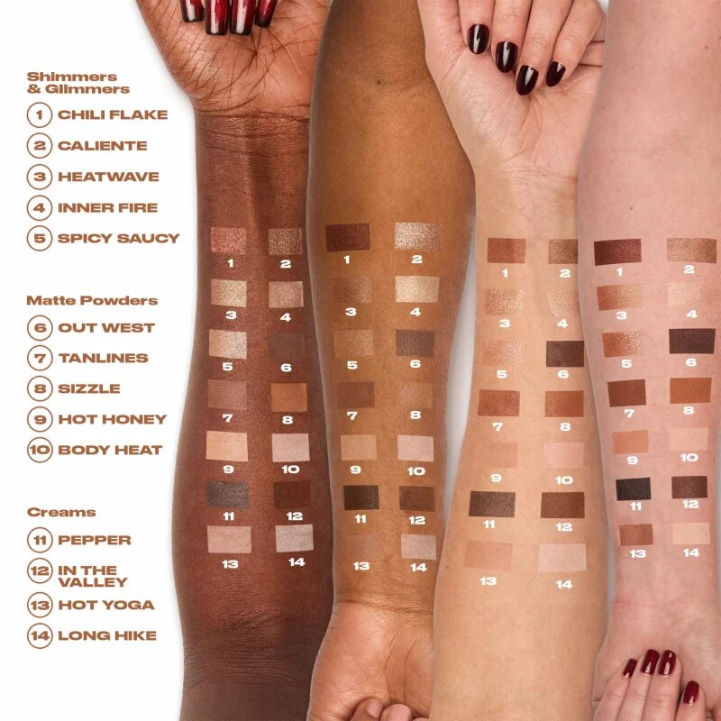 Urban Decay Naked Shaped paletka očních stínů odstín Warm 160.6 g