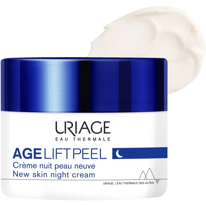 Uriage Age Lift New Skin Night Cream noční protivráskový krém s AHA kyselinami 50 ml