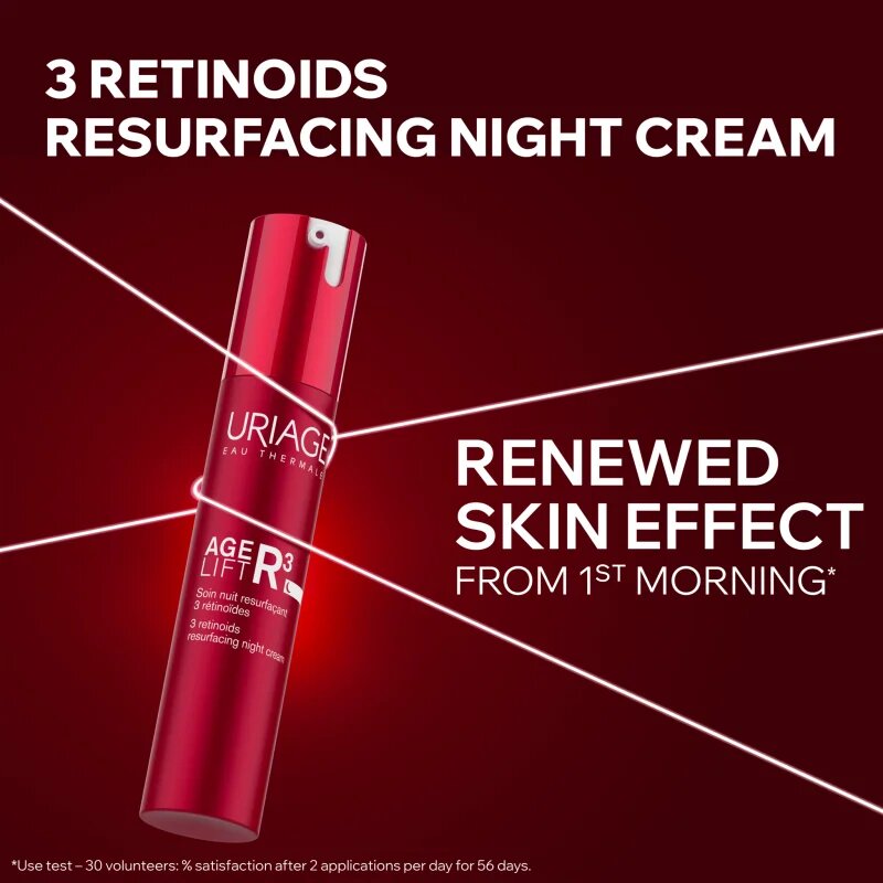 Uriage Age Lift R3 obnovující noční krém pro zpevnění pleti 40 ml