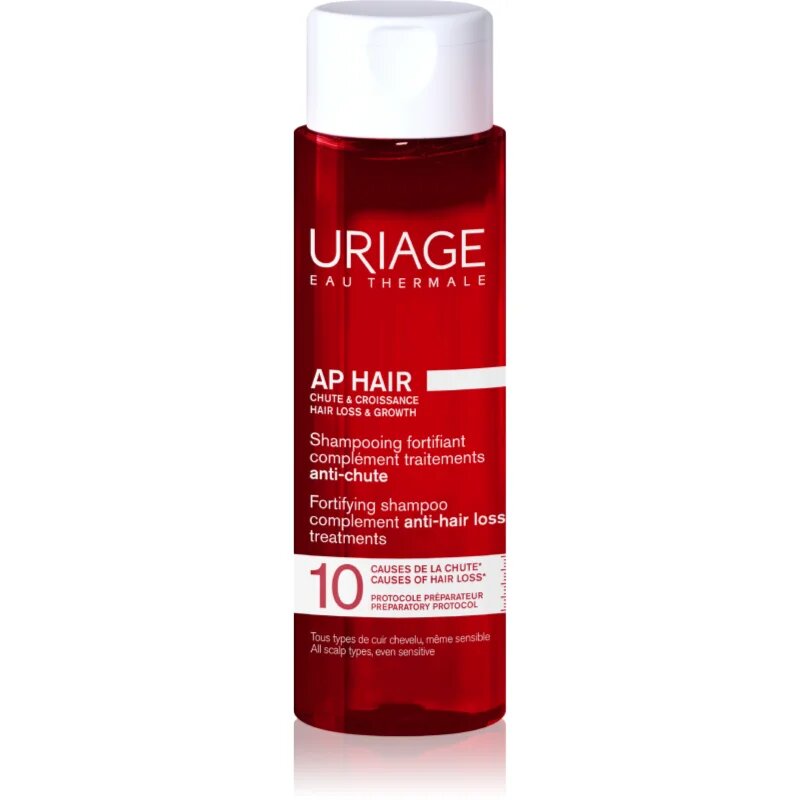 Uriage AP HAIR Fortifying Shampoo posilující šampon proti vypadávání vlasů 200 ml