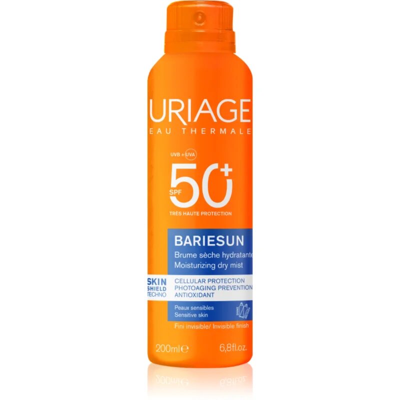 Uriage Bariésun Dry Mist SPF 50+ opalovací mlha ve spreji SPF 50+ 200 ml
