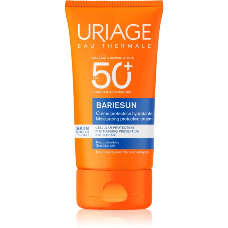 Uriage Bariésun Moisturizing Cream SPF 50+ ochranný krém na obličej a tělo SPF 50+ 50 ml