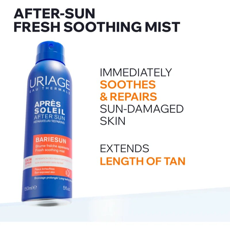 Uriage Bariésun Refreshing Thermal Mist After Sun zklidňující sprej po opalování 150 ml
