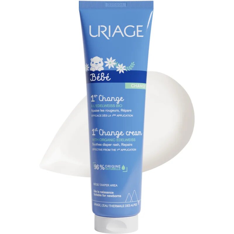 Uriage Bébé 1st Change Cream hydratační ochranný krém proti opruzeninám 100 ml