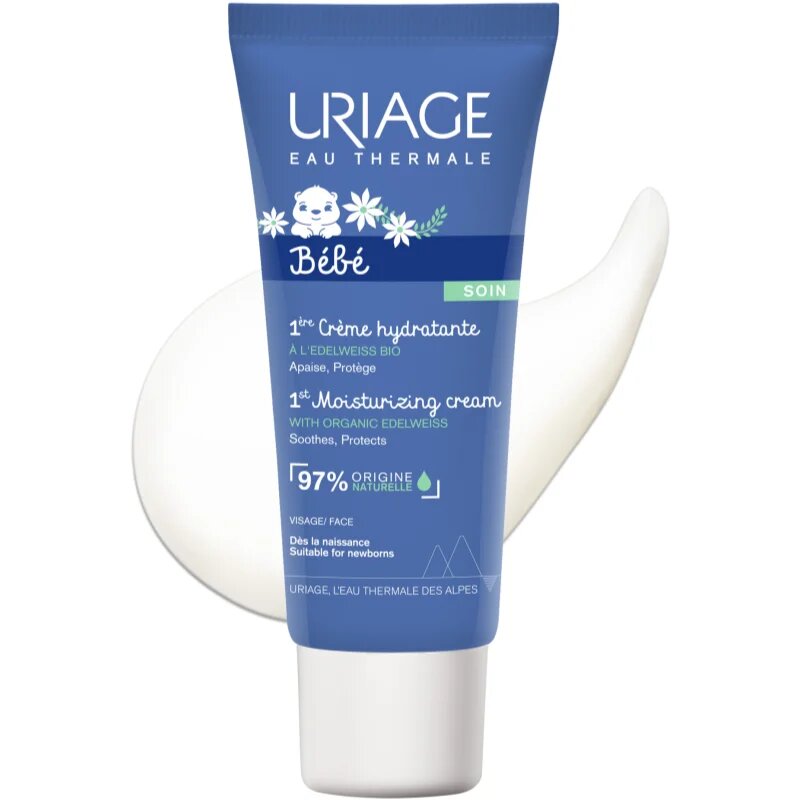 Uriage Bébé 1st Moisturizing Cream hydratační krém pro děti 40 m
