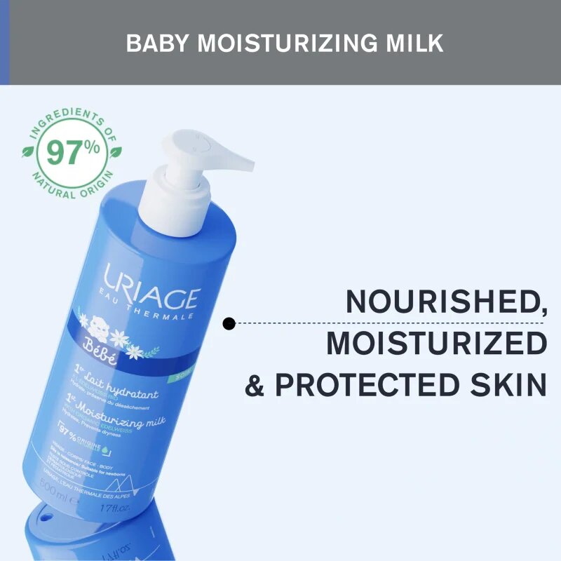 Uriage Bébé 1st Moisturizing Milk hydratační mléko pro děti od narození 500 ml