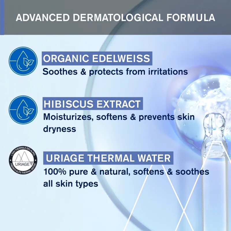 Uriage Bébé 1st Shampoo jemný dětský šampon pro snadné rozčesání vlasů 200 ml