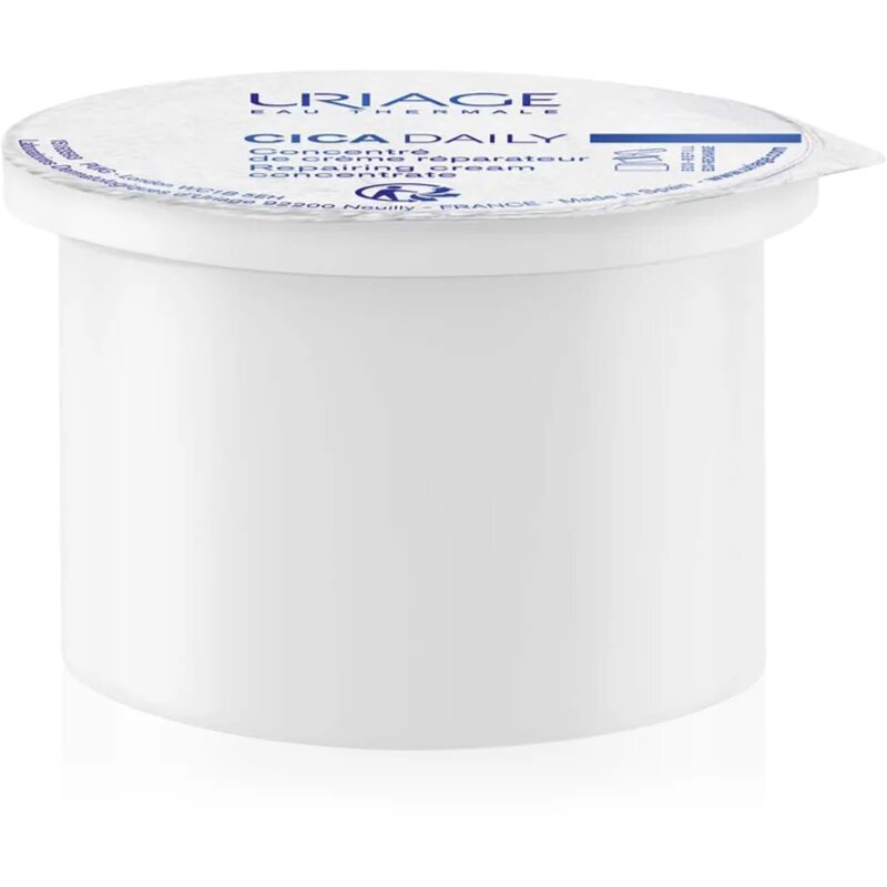 Uriage Cica Daily Repairing Cream Concentrate hydratační gelový krém pro oslabenou pleť náhradní náplň 50 ml