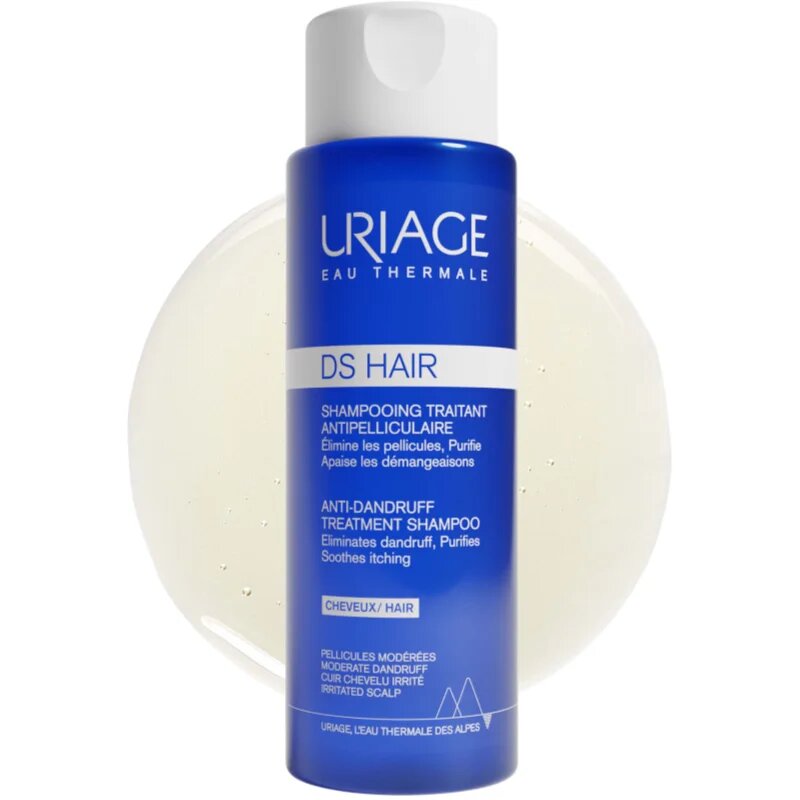 Uriage DS HAIR Anti-Dandruff Treatment Shampoo šampon proti lupům pro podrážděnou pokožku hlavy 200 ml