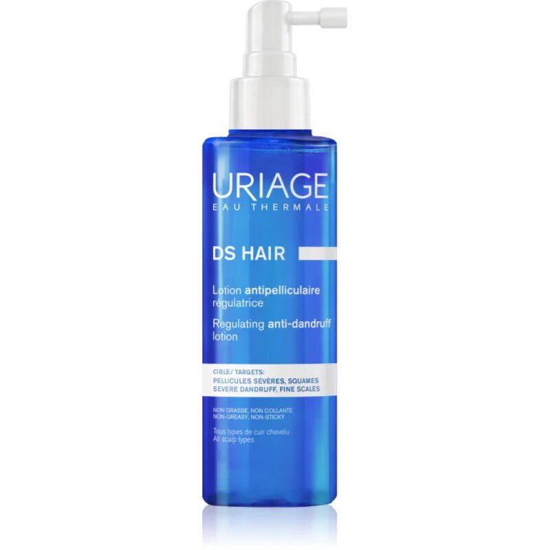 Uriage DS HAIR Regulating Anti-Dandruff Lotion zklidňující sprej pro suchou a svědící pokožku hlavy 100 ml