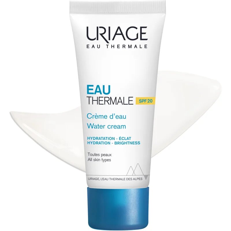 Uriage Eau Thermale Water Cream SPF 20 lehký hydratační krém SPF 20 40 ml