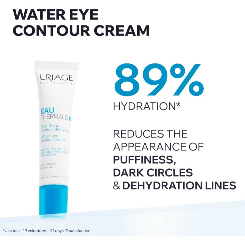 Uriage Eau Thermale Water Eye Contour Cream aktivní hydratační krém na oční okolí 15 ml