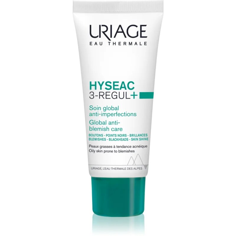 Uriage Hyseac 3-Regul+ Global Anti-Blemish Care matující krém pro pleť s nedokonalostmi 40 ml