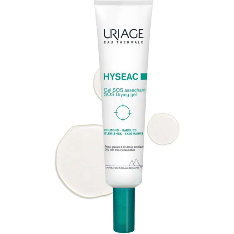 Uriage Hyseac SOS Drying Gel lokální gel na akné proti nedokonalostem pleti 15 ml