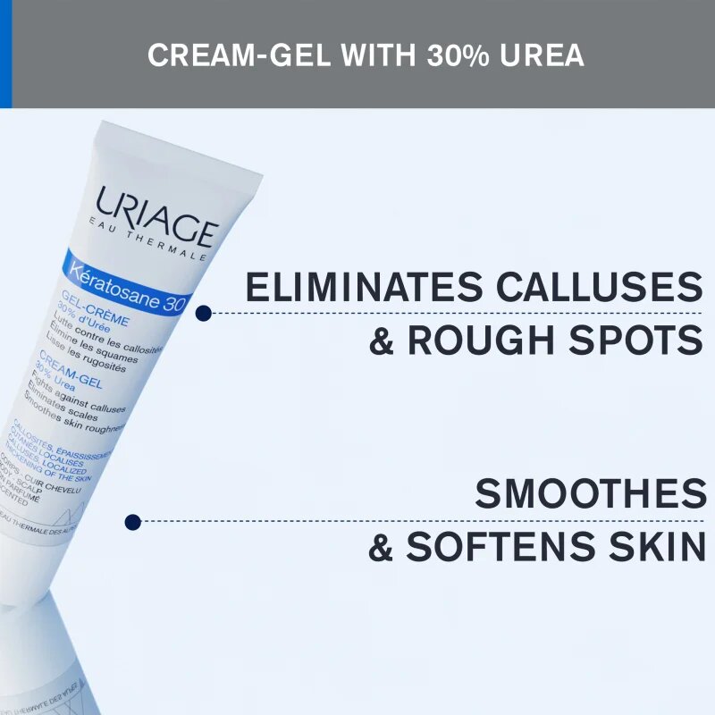 Uriage Kératosane 30 Cream-Gel zvláčňující gelový krém 40 ml