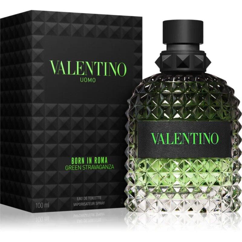 Valentino Born in Roma Green Stravaganza Uomo toaletní voda pro muže 100 ml