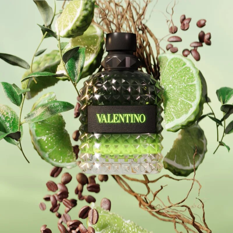 Valentino Born in Roma Green Stravaganza Uomo toaletní voda pro muže 100 ml