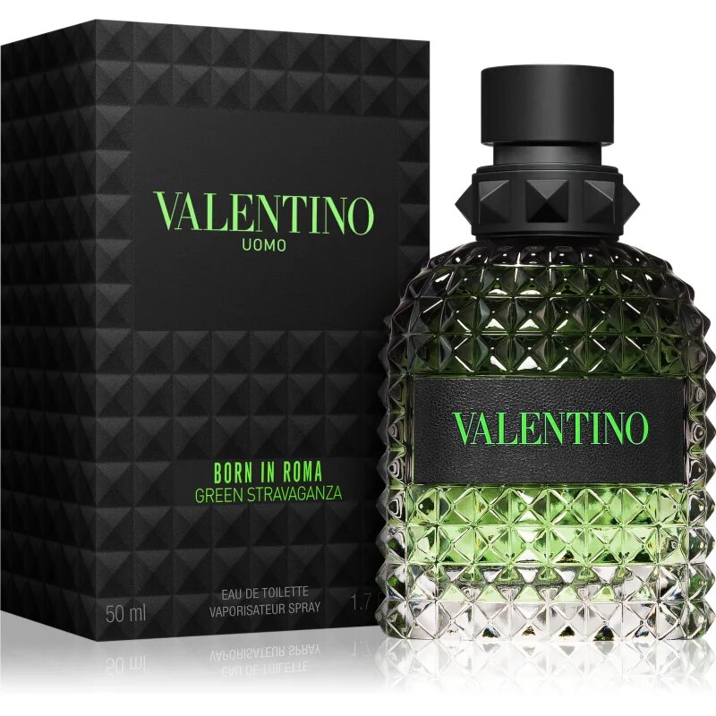 Valentino Born in Roma Green Stravaganza Uomo toaletní voda pro muže 50 ml