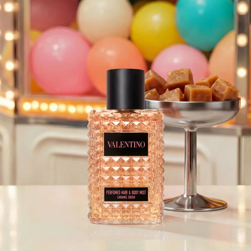 Valentino Born In Roma Hair & Body Mist Caramel Crush mlha na vlasy a tělo pro ženy 100 ml