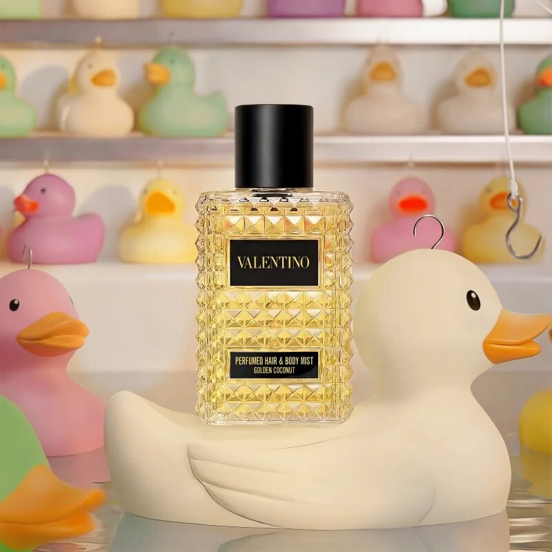Valentino Born In Roma Hair & Body Mist Golden Coconut mlha na vlasy a tělo pro ženy 100 ml