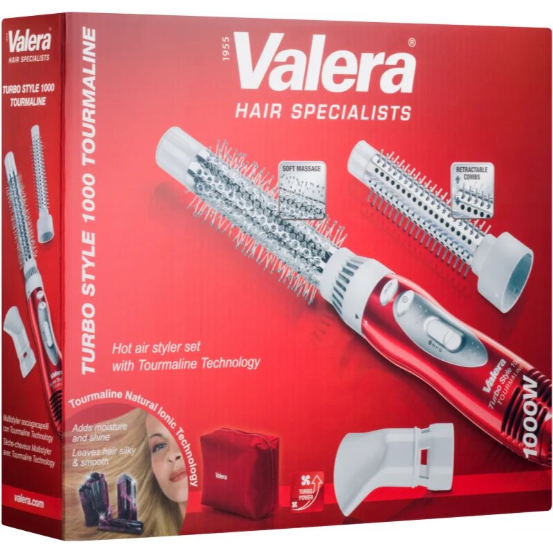 Valera Turbo Style 1000 Tourmaline kulmofén a elektrostimulátor s ionizační funkcí (603.01B)