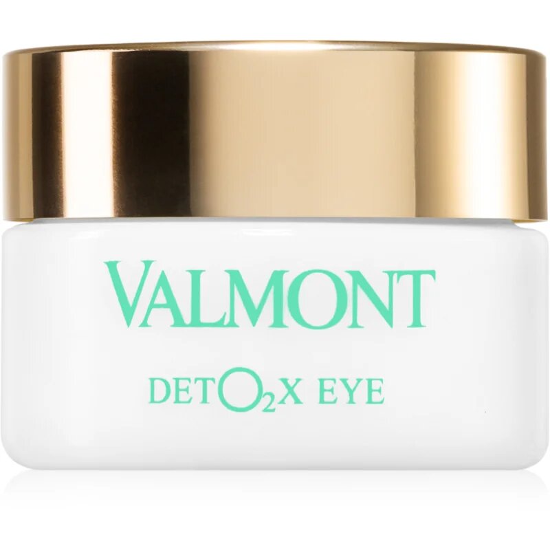 Valmont DetO2x Eye detoxikační a rozjasňující krém na oční okolí proti otokům a tmavým kruhům 12 ml