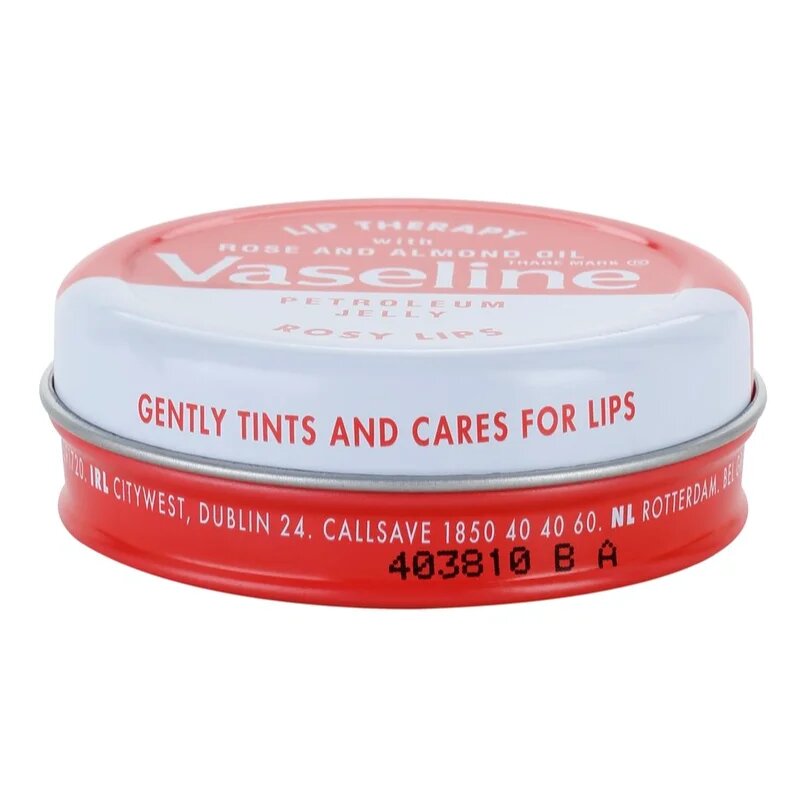 Vaseline Lip Therapy balzám na rty Rose and Almond Oil 20 g