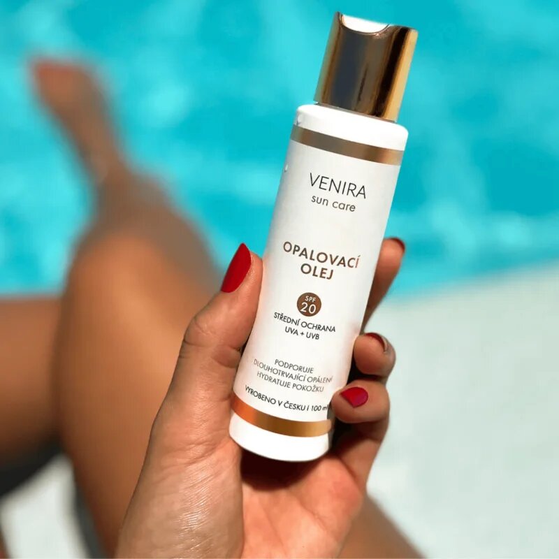 Venira Opalovací olej SPF 20 olej na opalování 100 ml