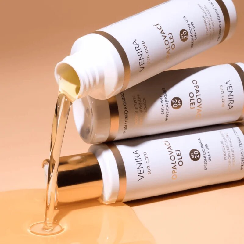 Venira Opalovací olej SPF 20 olej na opalování 100 ml