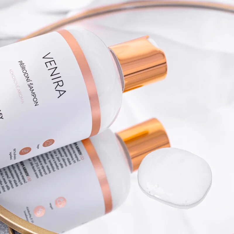 Venira Šampon pro mastné vlasy přírodní šampon 300 ml