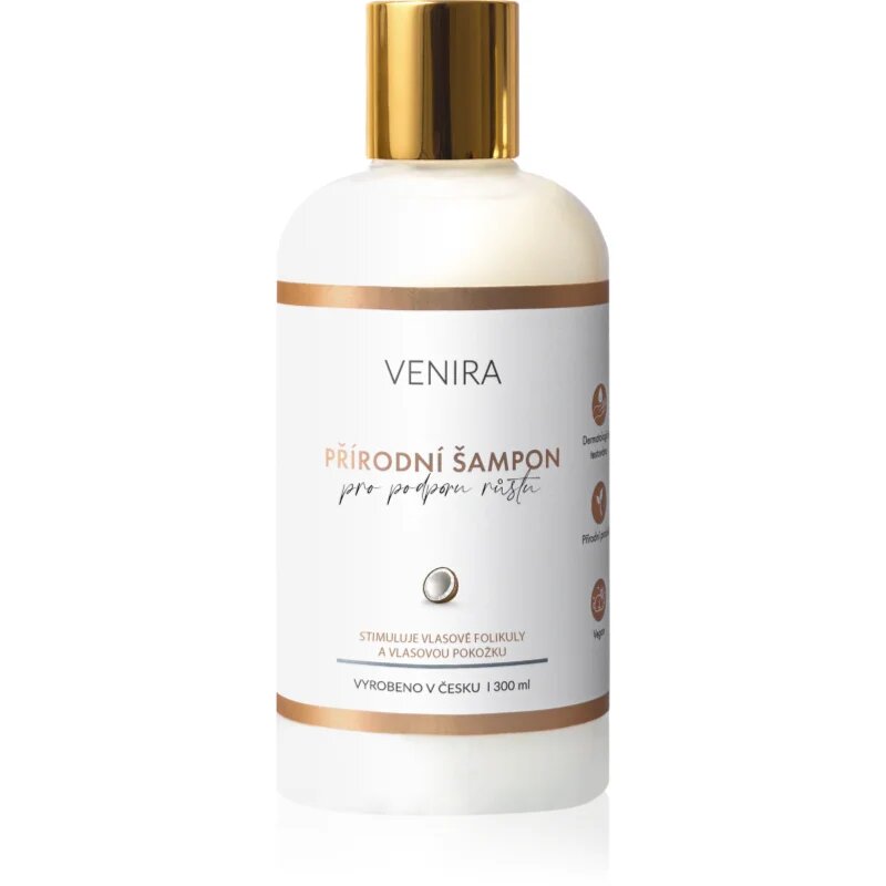 Venira Šampon pro podporu růstu přírodní šampon s vůní Coconut 300 ml