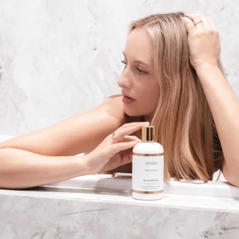 Venira Šampon pro podporu růstu přírodní šampon s vůní Coconut 300 ml