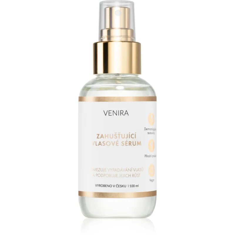 Venira Zahušťující vlasové sérum sérum pro řídnoucí vlasy 100 ml