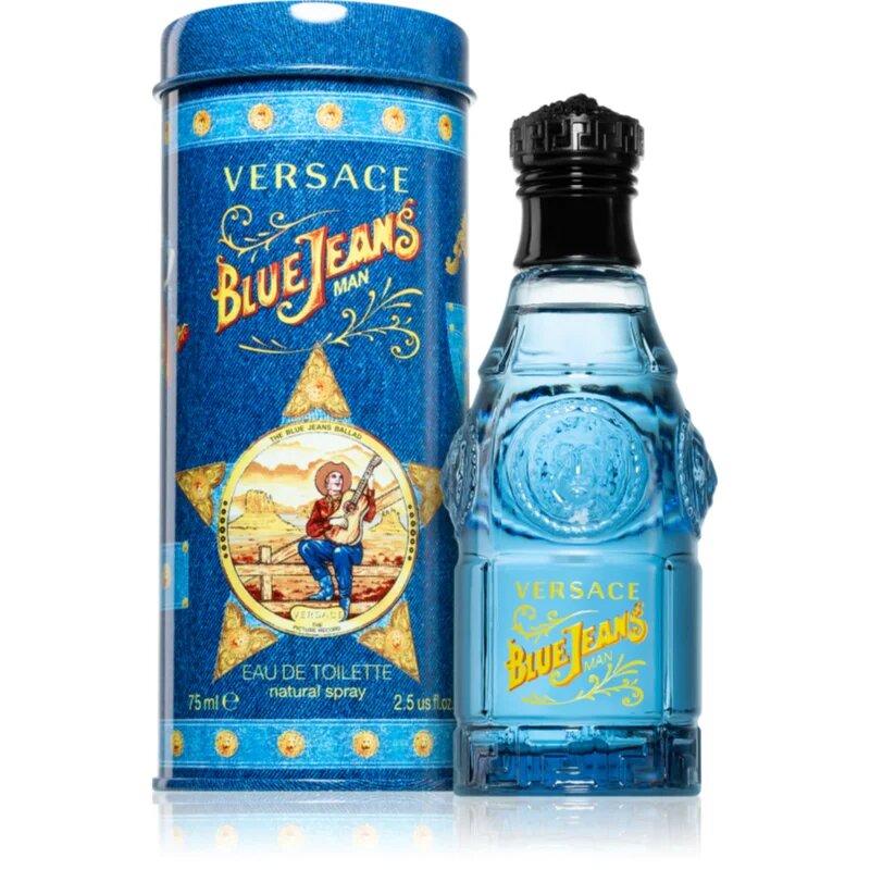 Versace Jeans Blue toaletní voda pro muže 75 ml