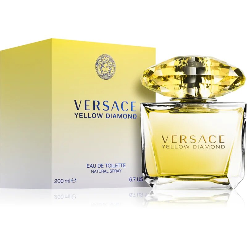 Versace Yellow Diamond toaletní voda pro ženy 200 ml