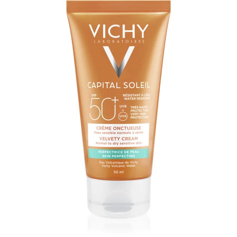 Vichy Capital Soleil ochranný krém pro sametově jemnou pleť SPF 50+ 50 ml