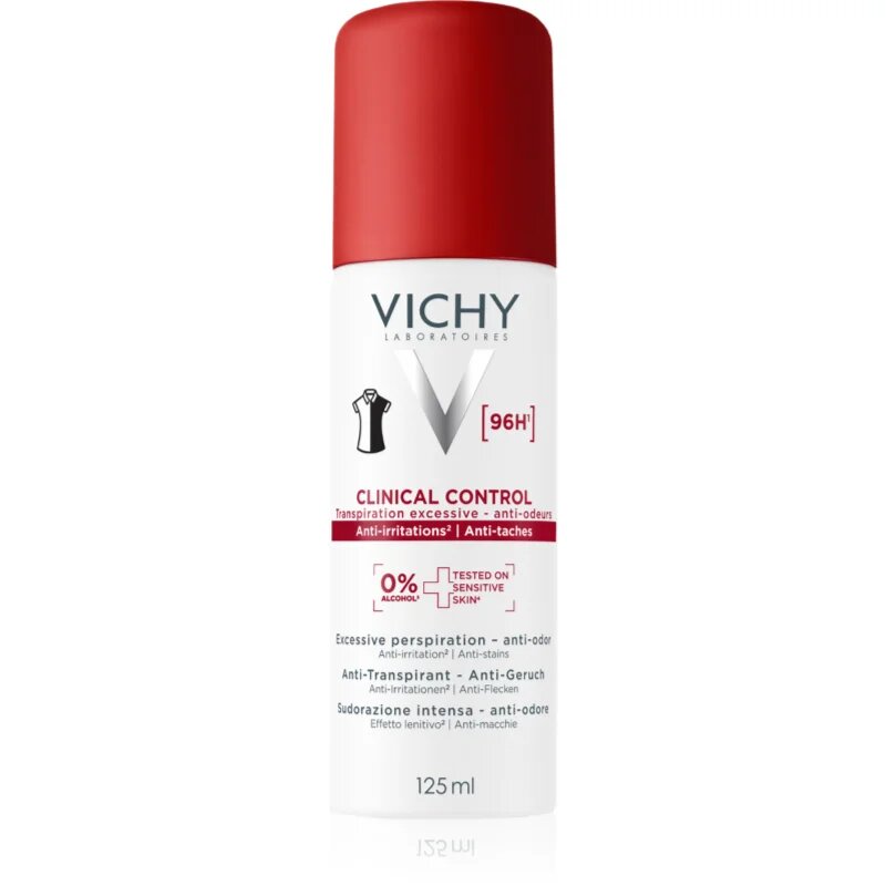Vichy Clinical Control antiperspirant proti nadměrnému pocení 125 ml