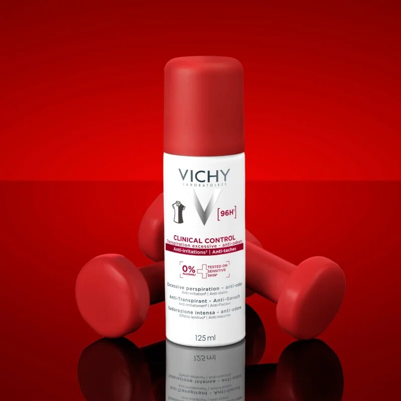 Vichy Clinical Control antiperspirant proti nadměrnému pocení 125 ml