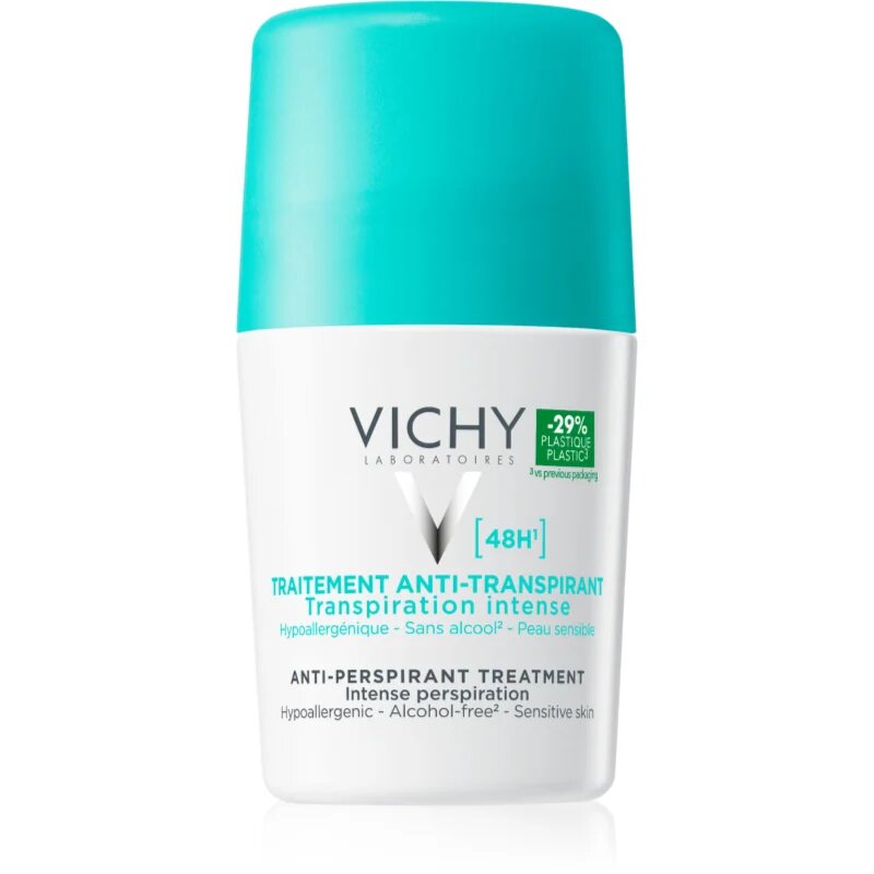Vichy Deodorant 48h antiperspirant roll-on proti nadměrnému pocení 48h 50 ml