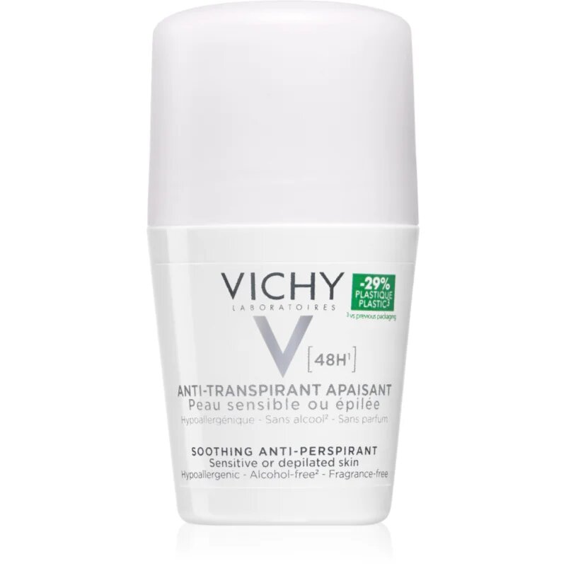 Vichy Deodorant 48h deodorant roll-on pro citlivou a podrážděnou pokožku 50 g