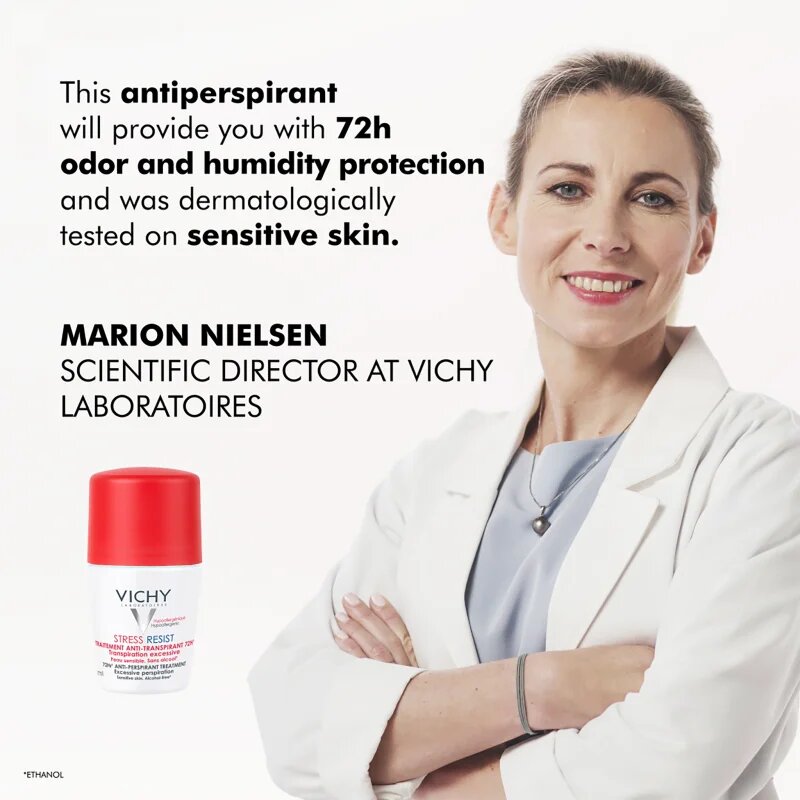 Vichy Deodorant 72h roll-on proti nadměrnému pocení 50 ml