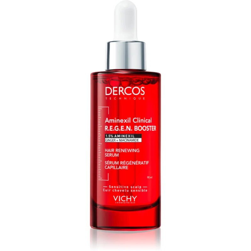 Vichy Dercos Aminexil Clinical REGEN Booster posilující a regenerační vlasové sérum proti padání vlasů 90 ml