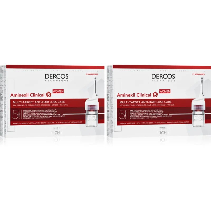 Vichy Dercos Aminexil Clinical sada proti vypadávání vlasů