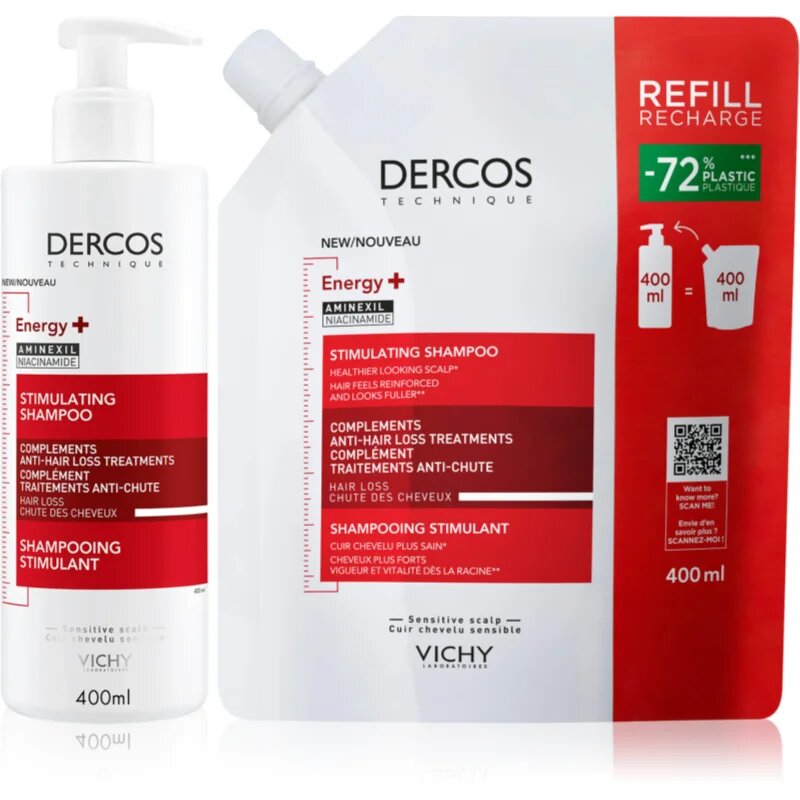 Vichy Dercos Energy + sada proti padání vlasů